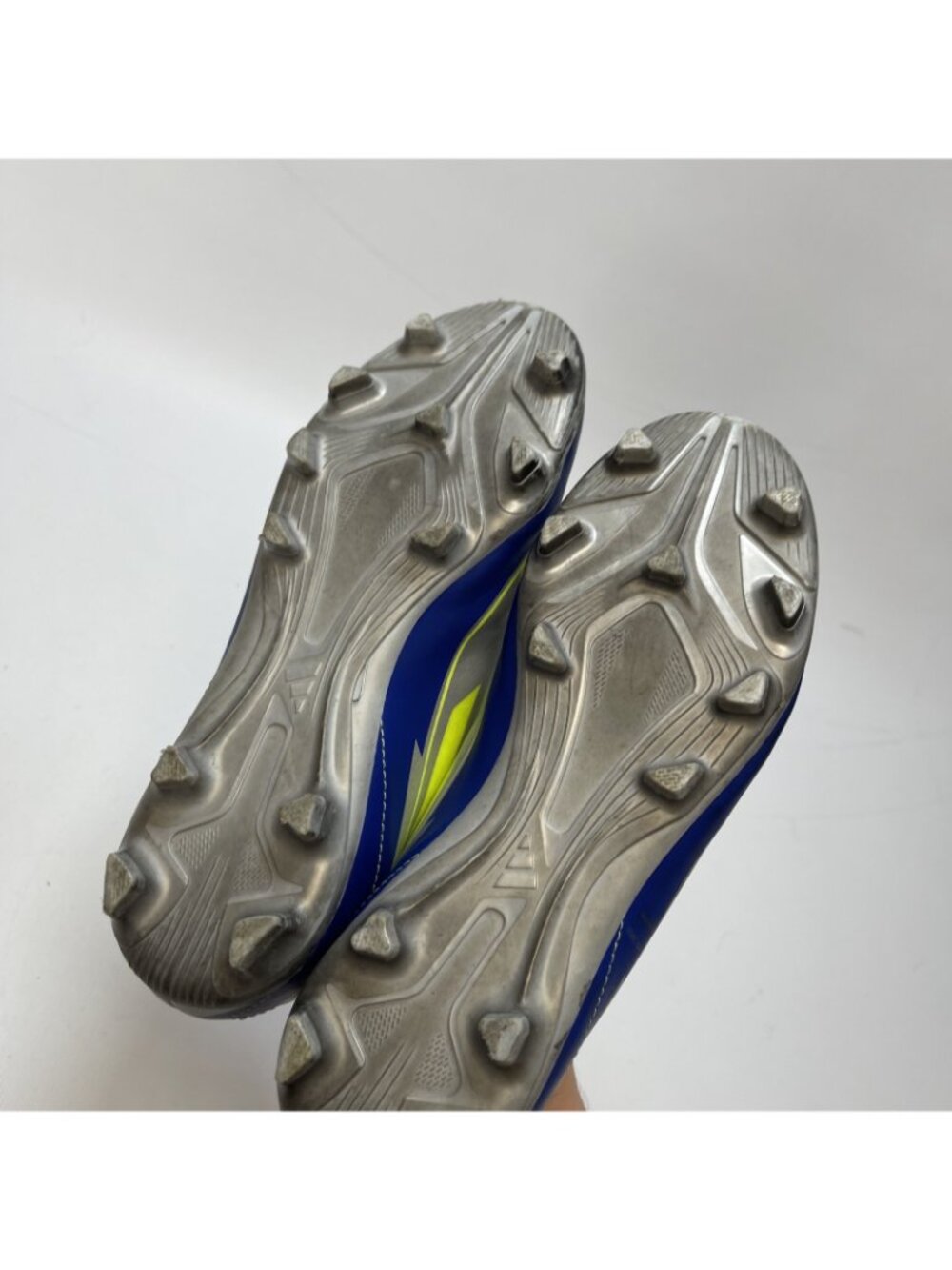 Adidas F50 Club FG/MG J Messi Youth Kids 5 Soccer Cleats Silver Blue IH0926 - Picture 6 of 13